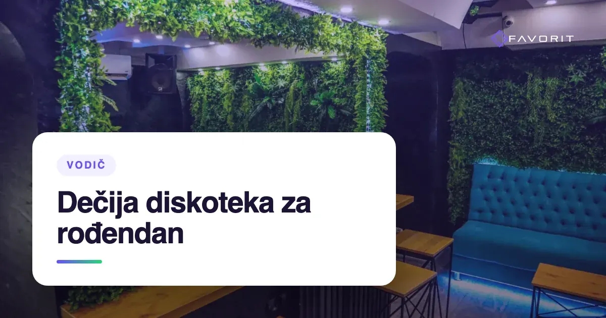 Dečija diskoteka za rođendan: od ideje do poslednje pesme