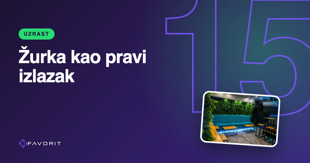 15. rođendan: žurka koja izgleda kao pravi izlazak
