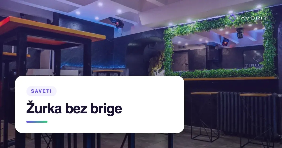 Proslave rođendana za tinejdžere bez brige: šta proveriti
