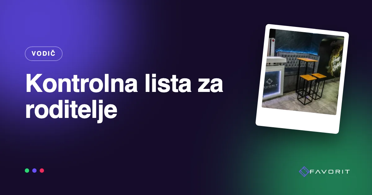 Rođendani za tinejdžere: kontrolna lista koja štedi živce